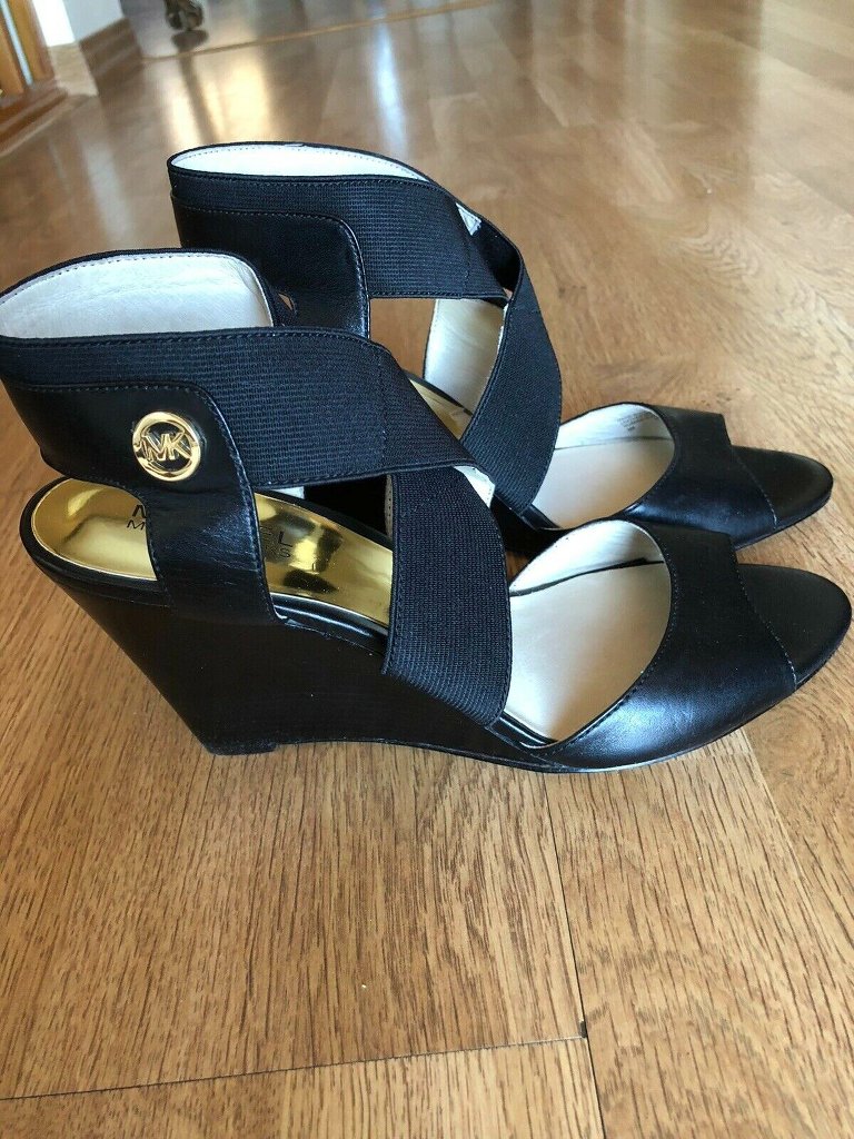 Michael Kors Wedge Strappy Heels Shoes